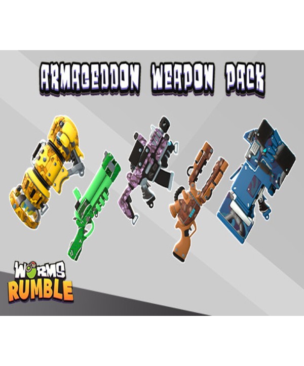 Worms Rumble - Armageddon Weapon Skin Pack DLC Steam Key GLOBAL